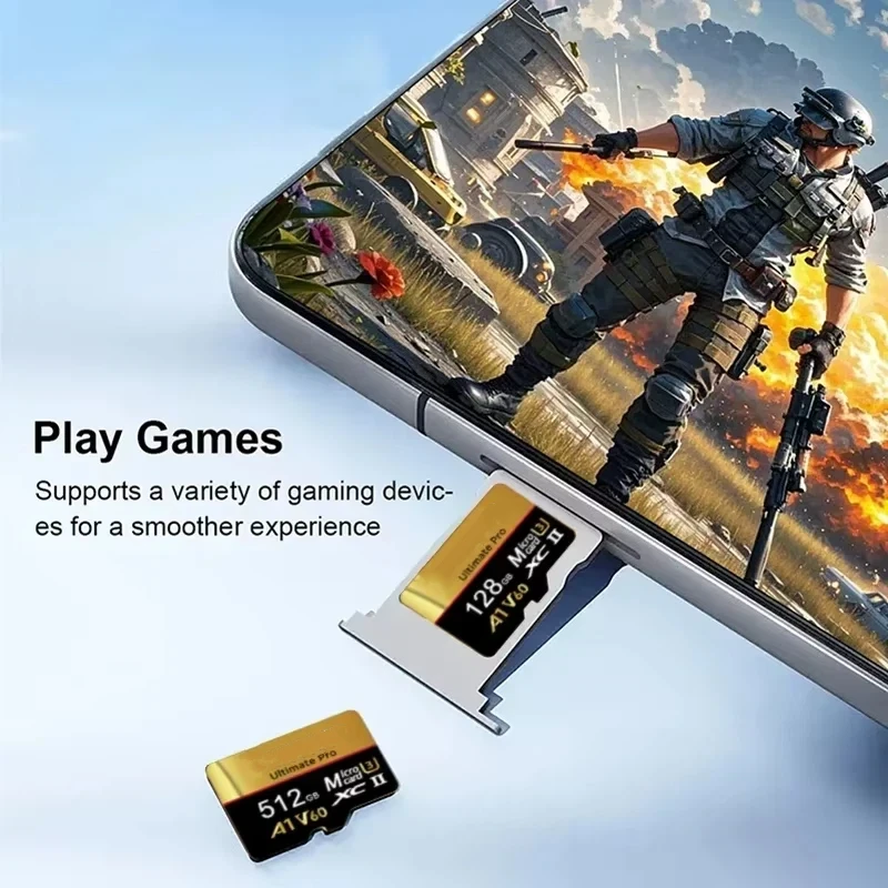 Ultra High-Speed Large Capacity Flash Memory Card - 1TB/512GB