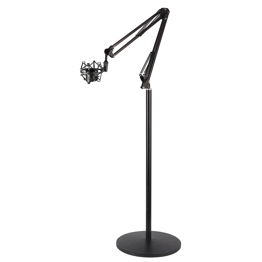 

Arm For Mic Adjust Microphone Arm Stand Floor Standing Suspension Boom Mic Stand For Recording Microphone