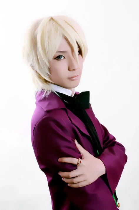 

Anime Black Butler Season 2 Earl Alois Uniform Trancy Cosplay Party Costume Custome With Ring Halloween Costumes