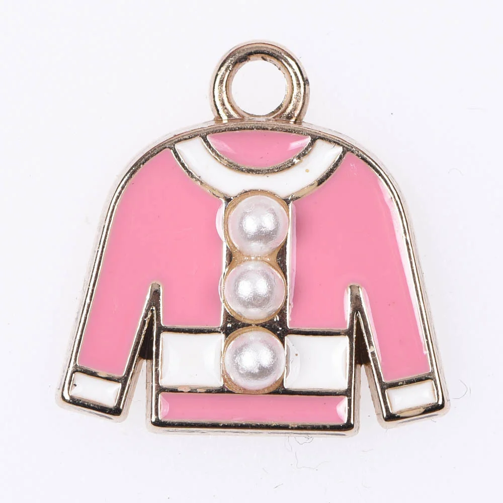 1 Pcs Metal Croc Shoes Charms Pink Women Bags Decoration Black Formal Hat Lady Bracelet Accessories Perfume Bottle Girl Gidt