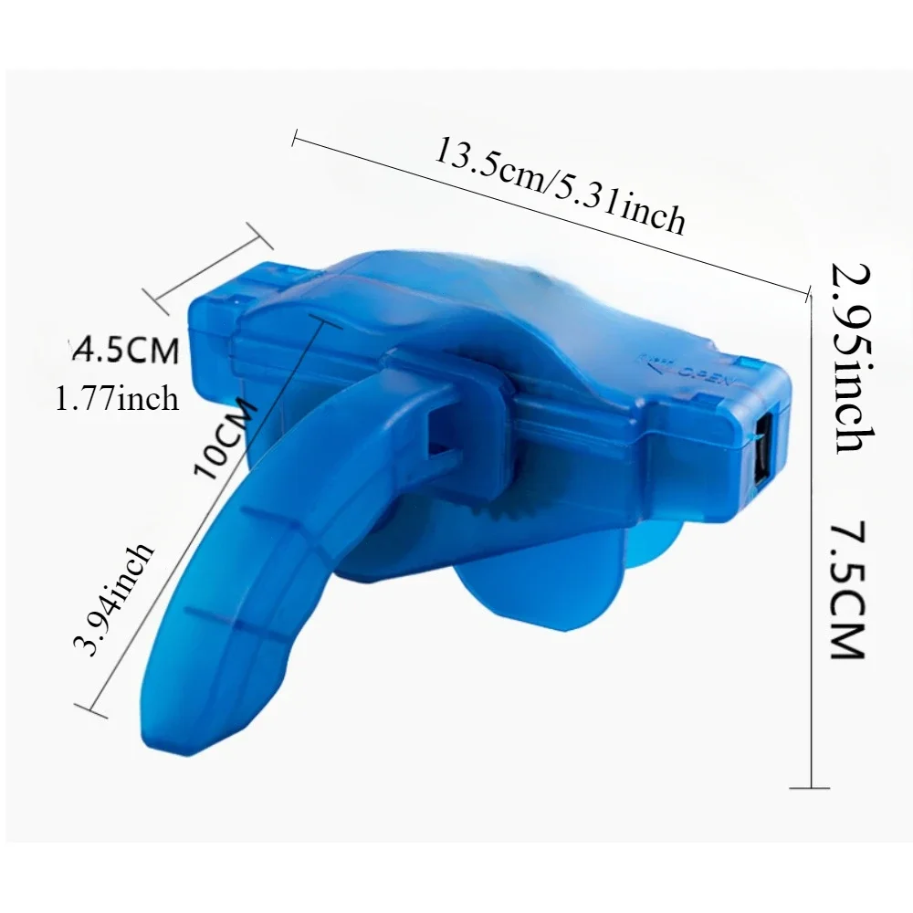Bicycle Chain Washer Mountain Bike Free Wheel Lubrication Effortless Chain Maintenance Major Increase Speed Cleaning Tools Parts