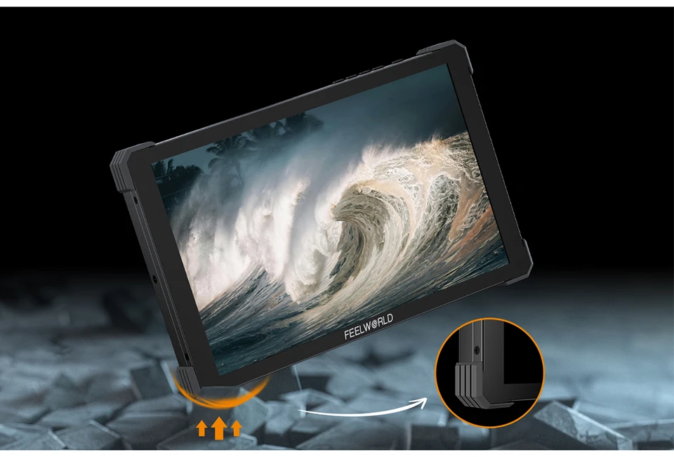 T10 10" Full HD Field Monitor 1920*1200 500Nit Brightness 1500:1 Contrast DSLR C
