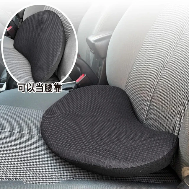 Coussin de siège de voiture multifonction respirant 2 en 1, mousse à  mémoire de forme, petit oreiller lombaire, Protection des rainures de siège,  antidérapant, nouveau 2022 - AliExpress