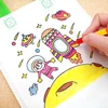 DIY Colored Graffiti Bags Crayons Painting Handbag Non-woven Children Drawing Toys Color Cognition Painting Material TMZ 5