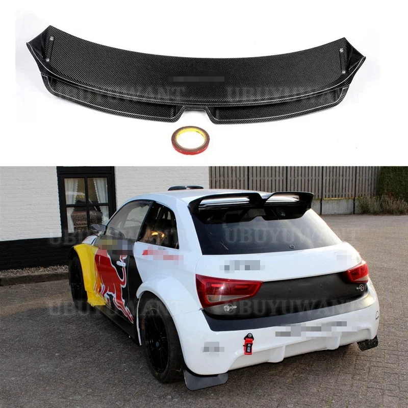 Becquet Arrière Audi A1 8X (2010-2025) - Noir Brillant, ABS, Collage 3M, Style Sportif