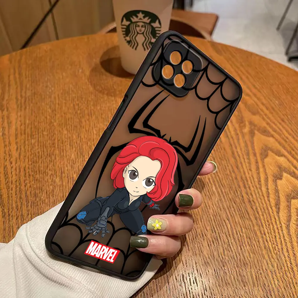 thumbnail image 1 of Matte Case for OPPO A97 A96 A95 A94 A93 A92 A92S A78 A74 A73 A72 A57 A55 A54 A53 4G 5G Case Funda Marvel Avengers Anime Cartoon, 1 of 5