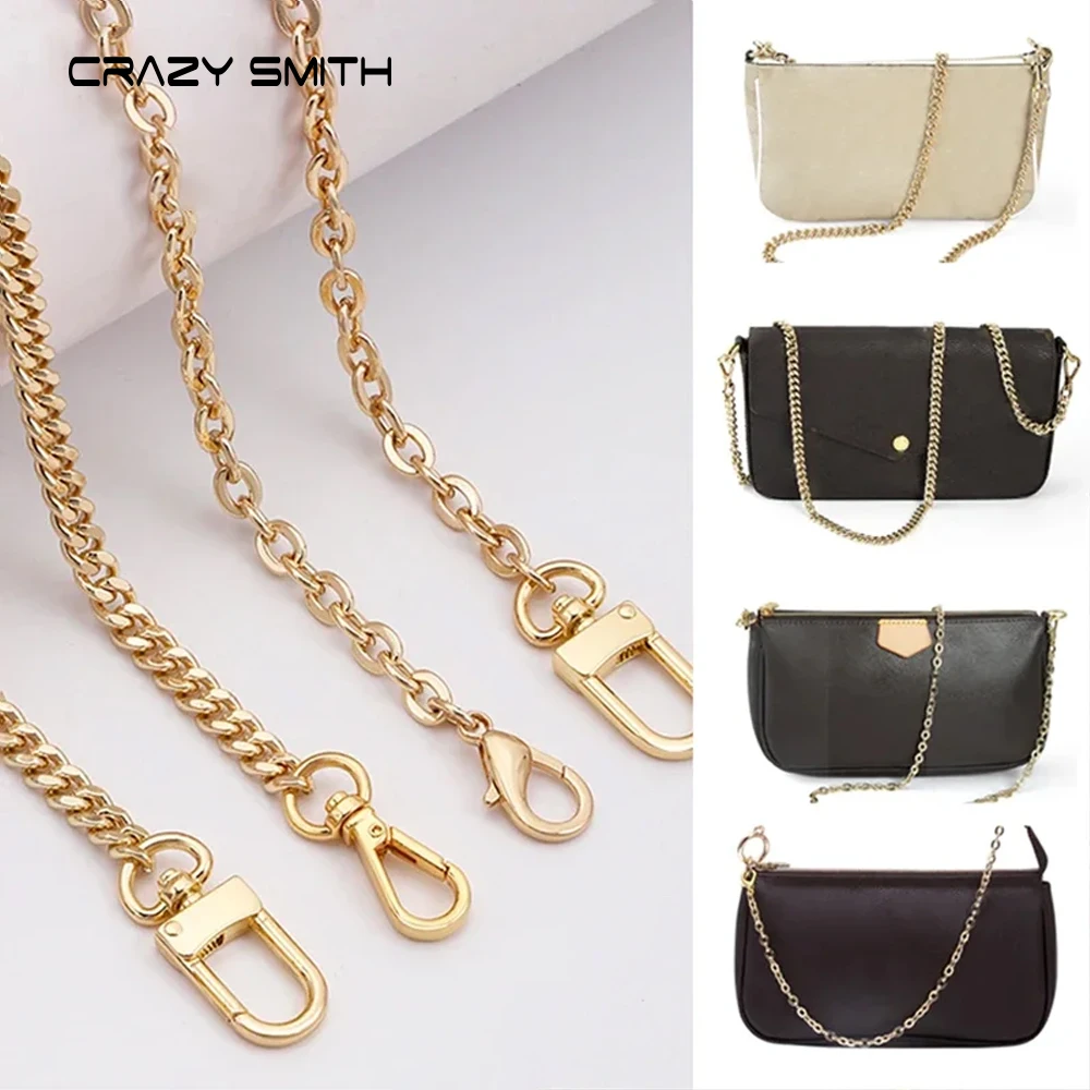 Metal Bag Chain Transformation Bag Strap Replacement Underarm Crossbody Shoulder Extension Chains DIY Accessories