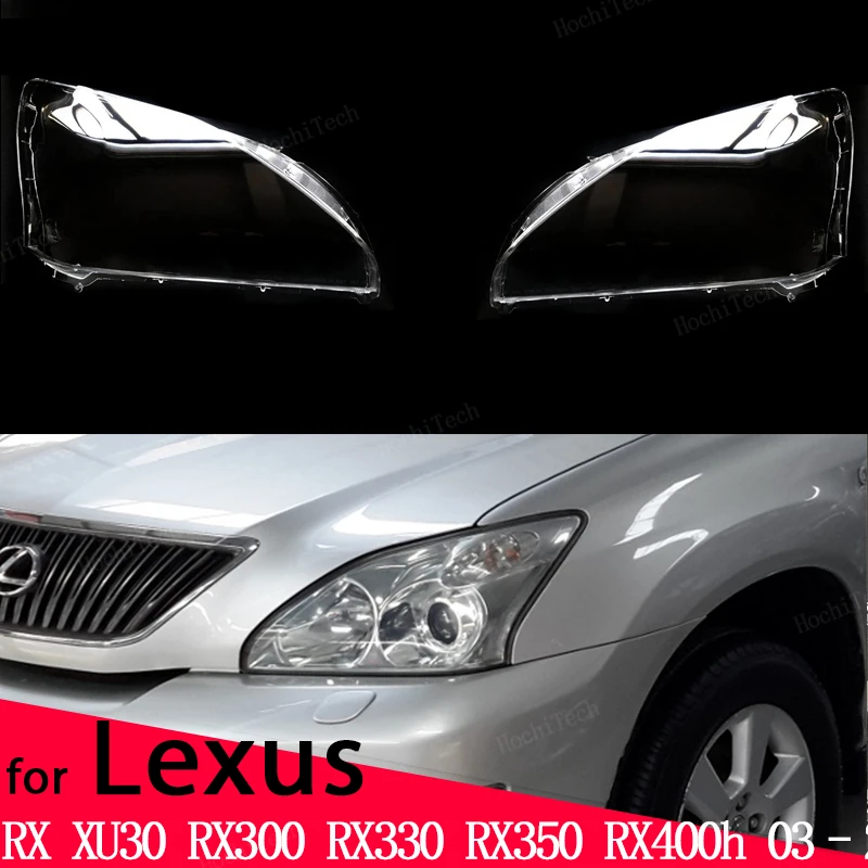 Крышка для автомобильного налобного фонаря, стеклянная крышка для налобного фонаря, яркий абажур, крышки для объектива для Lexus RX XU30 RX300 RX330 RX350 RX400 03-09 Крышка для автомобильного налобного фонаря, стеклянная крышка для налобного фонаря, яркий абажур, крышки для объектива для Lexus RX XU30 RX300 RX330 RX350 RX400 03-09