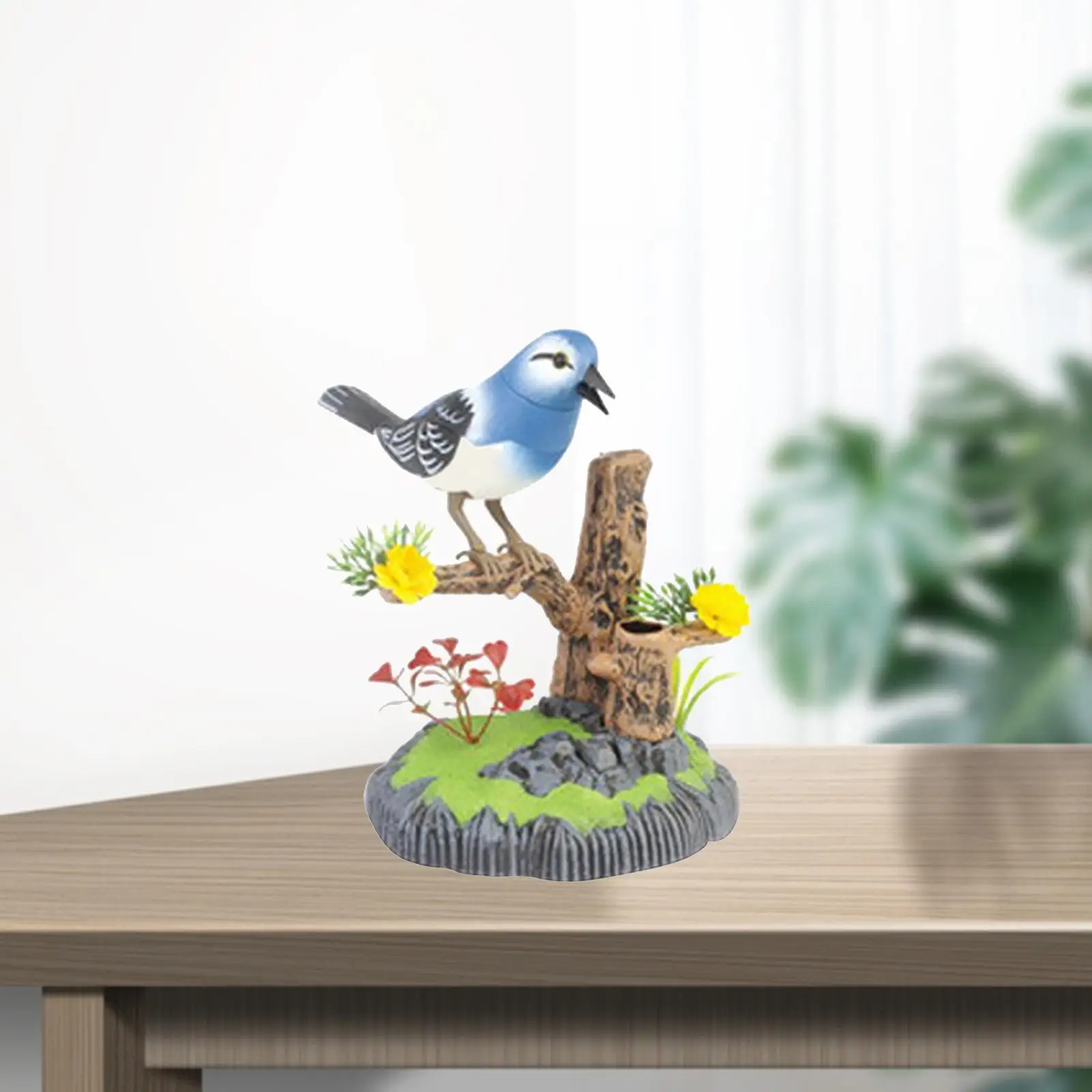 Simulated Chirping Bird Voice Activated Singing Sounds Toys Gift Present 5