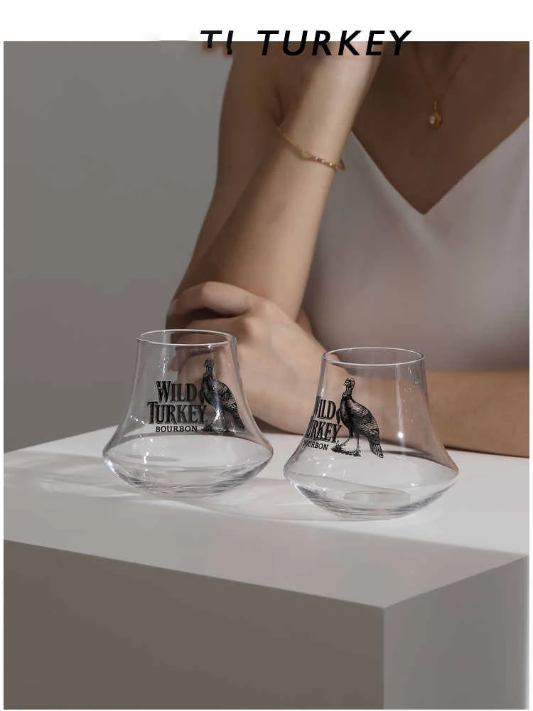 Wild Turkey Glasses Lattes Iced Drops Coffee Mugs Whiskey Dlasses Drink Mug Wine American glass