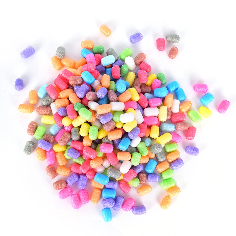 500pcs Starch Baby Kids Building Magic Corn Plasticine Children Toy Gift assembled toys