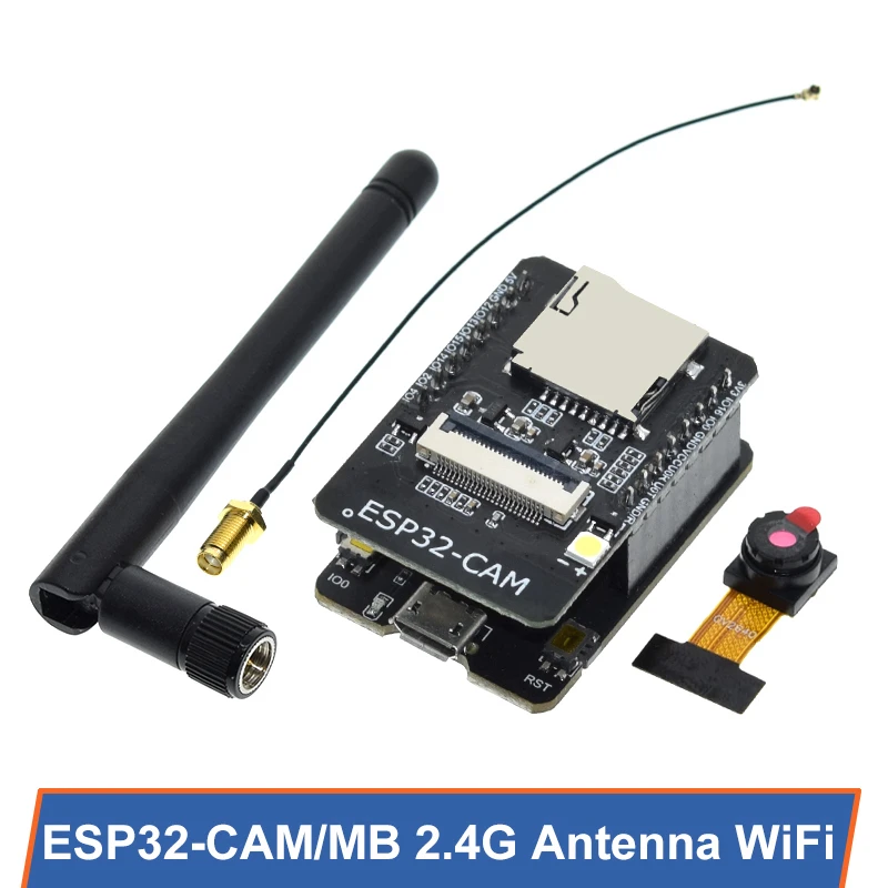 รูปสินค้า บอร์ดพัฒนา ESP32-CAM พร้อมกล้อง USB สำหรับโปรเจกต์อัจฉริยะ