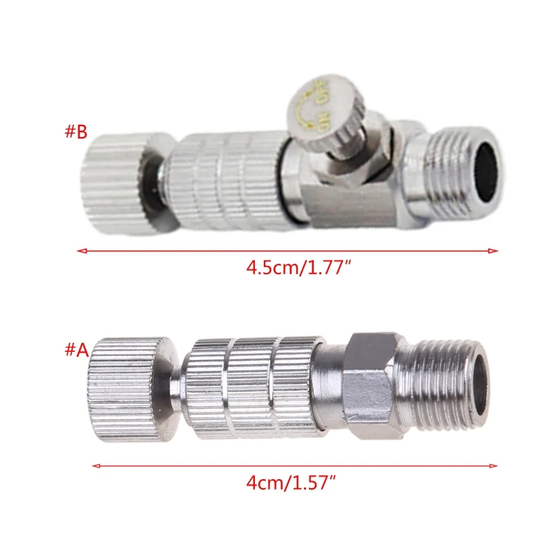 Adapter Fitting Quick Release Disconnect Couplers Male & Female Hose Connector Accessories Easy to Use