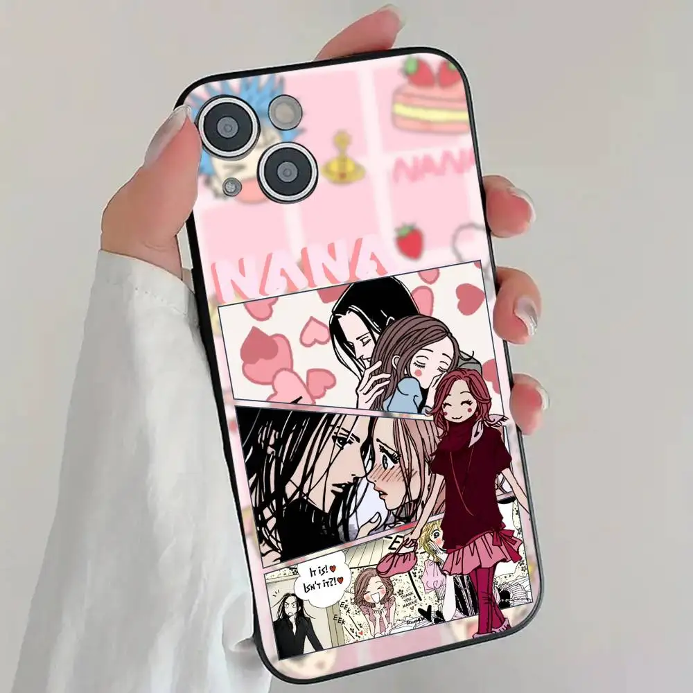 Anime Cool Nana Osaki Line Silicone Soft Phone Case