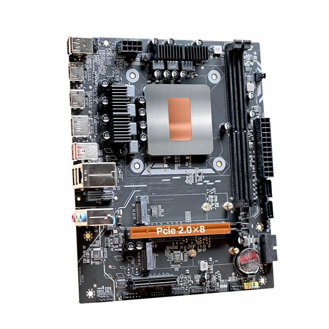 Carte mère pour ordinateur de jeu, bricolage, avec processeur intégré, Kit d'intervalle 13ème cœur, Q1J1 ES 0000 8C12T DDR4 RAM LGA115X, ordinateur de bureau 3
