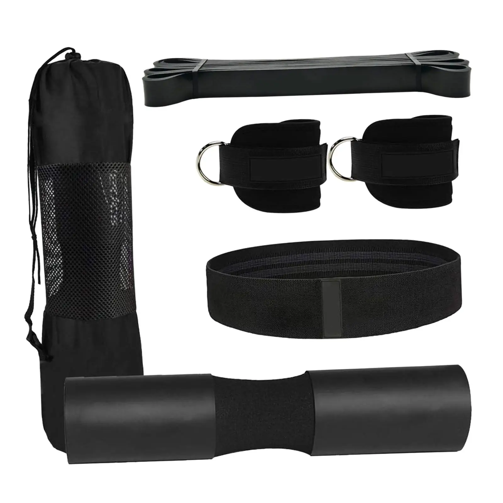 Yoga Fitness Squat Barbell Set Fitness Barbell Pad for Workout Weightlifting