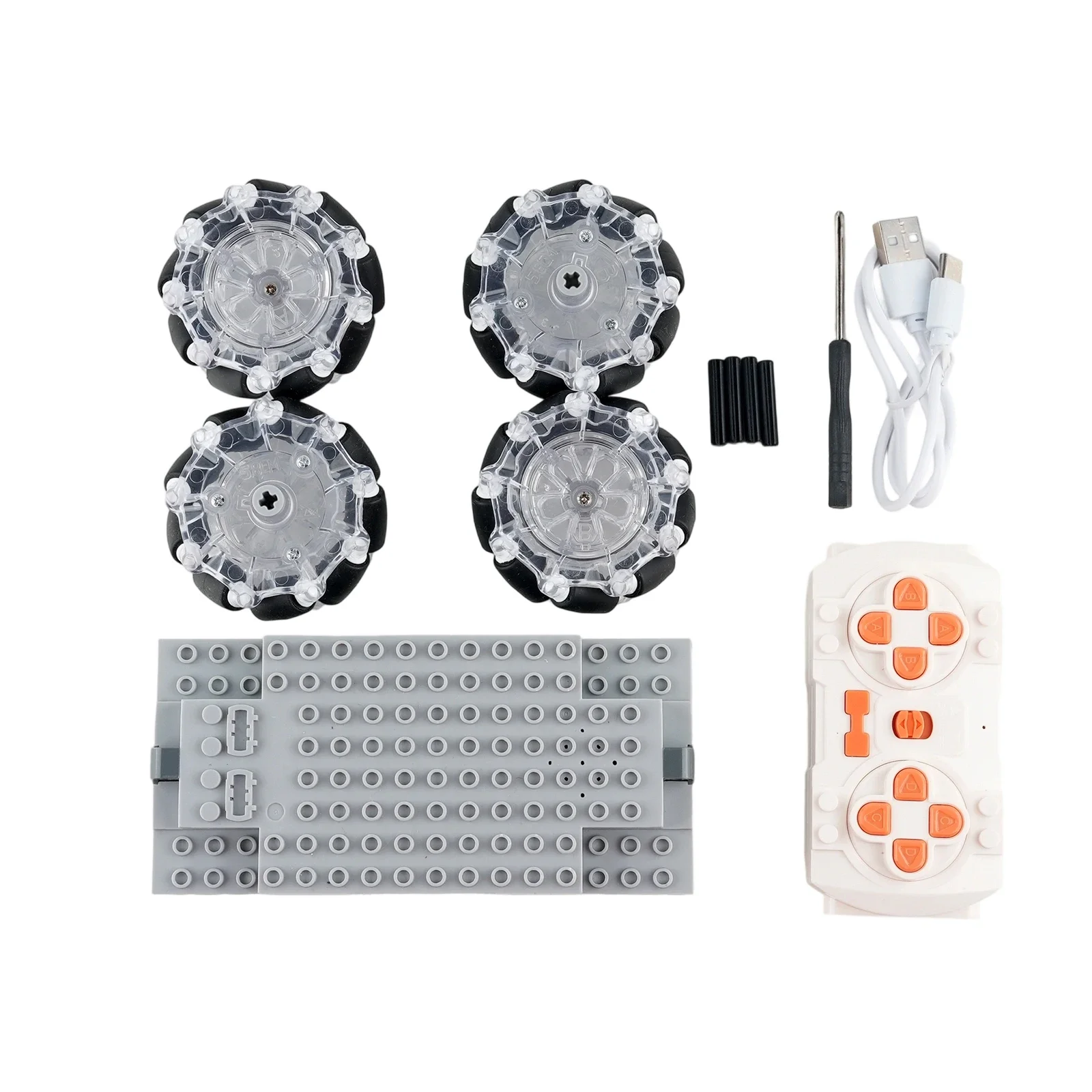 Programming Building Blocks STEAM Programming Technology Mechanical Assembly Plug-in Bricks Science and Education Toys Car