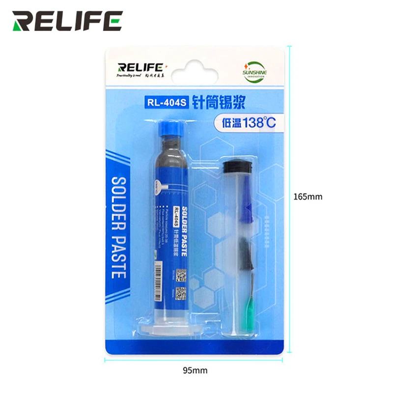 RL 403S(183°C) 404S(138°C) 406S(227°C) 10CC Solder Paste Flux Relife