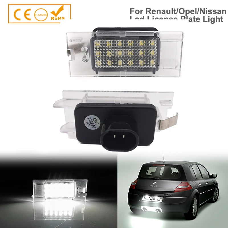 Pack LED plafonnier arrière Renault Megane 3 (2008 à 2016