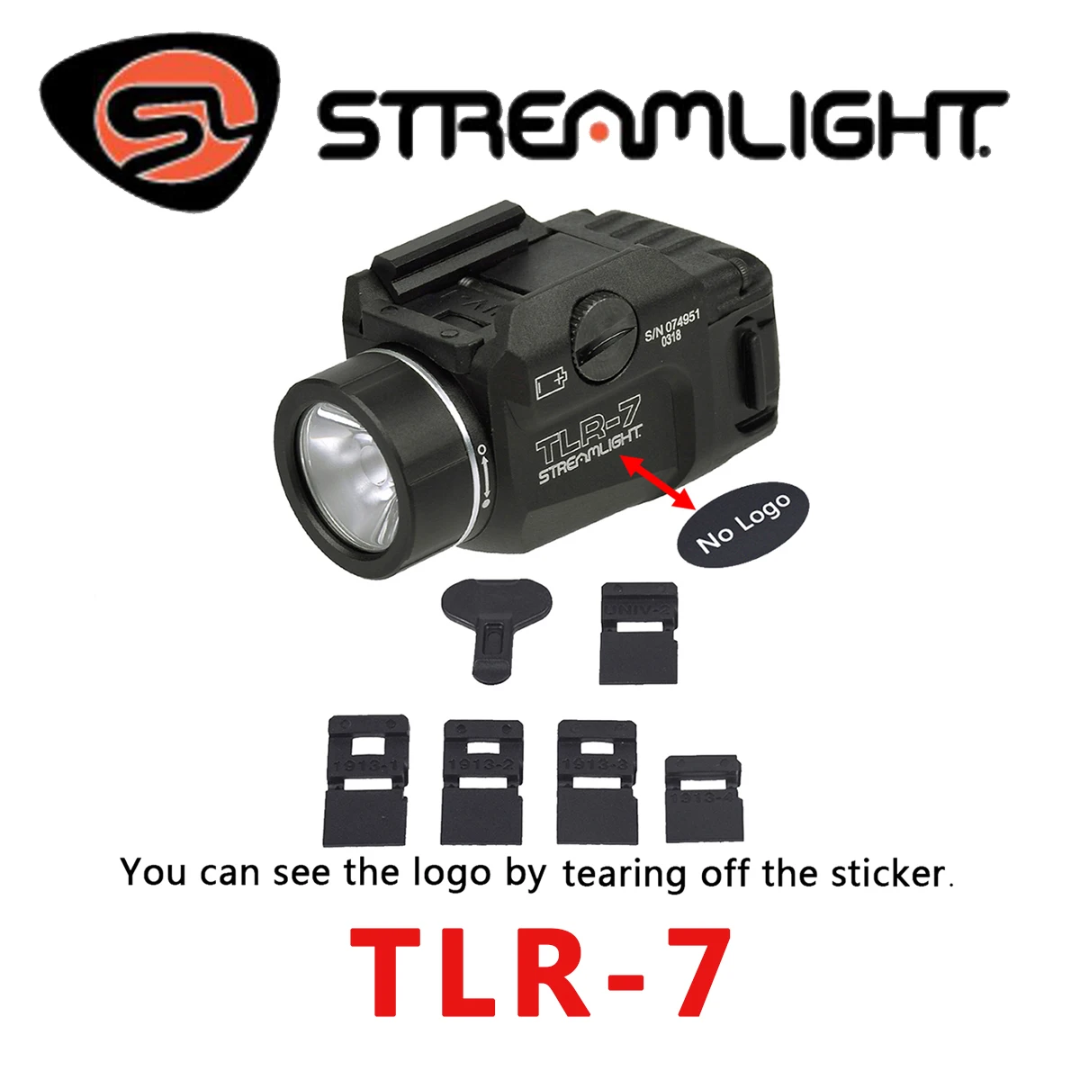 Aerospace Aluminum LED Tactical Flashlight for Hunting