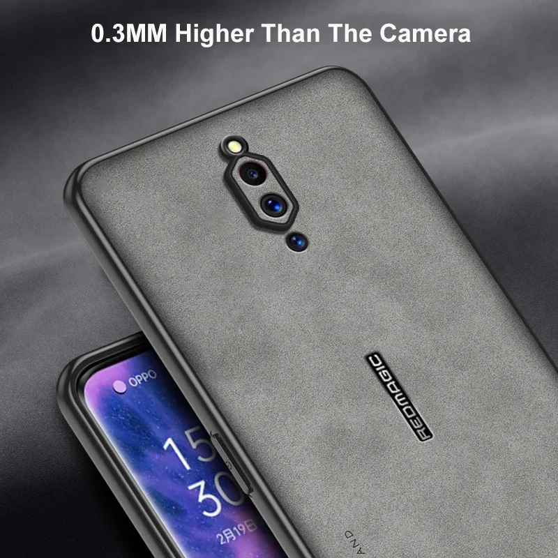 Luxury PU Leather Case For Nubia Red Magic 5G 5S Cover Matte Silicone Shockproof Protection Phone Case For RedMagic 5G 5S Coque 4