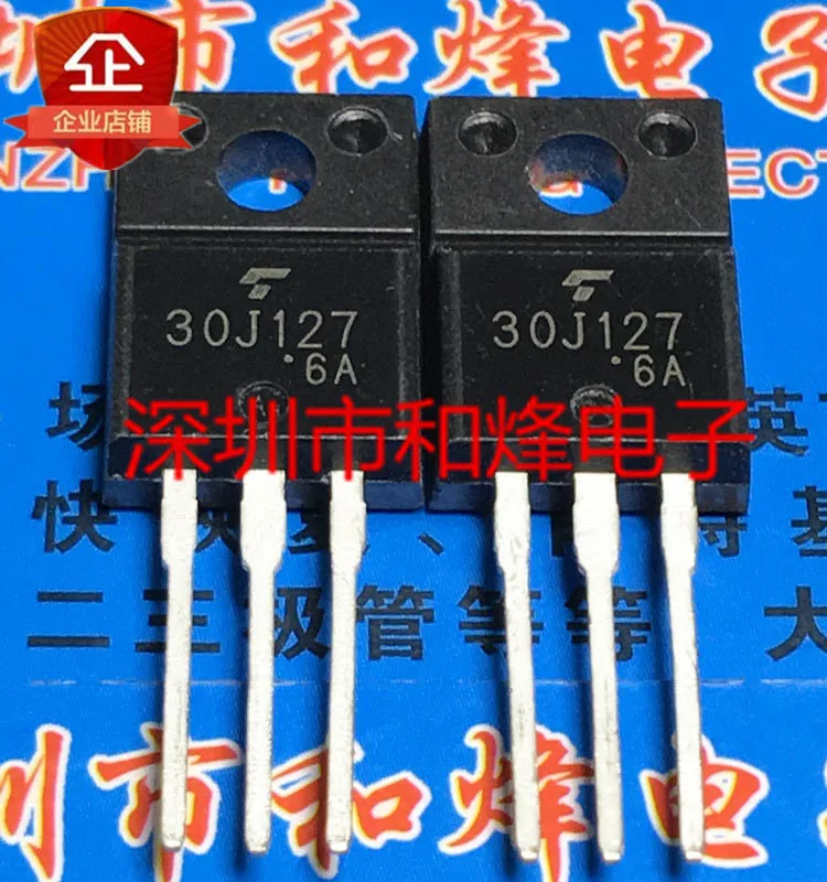 

(5PCS/LOT) 30J127 GT30J127 TO-220F New Original Stock Power chip