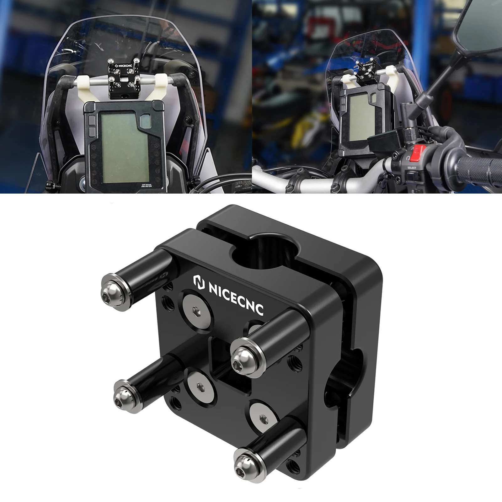 NavigationBracketPhoneGPSHolderClamp12MMBarR12MountForYamaha