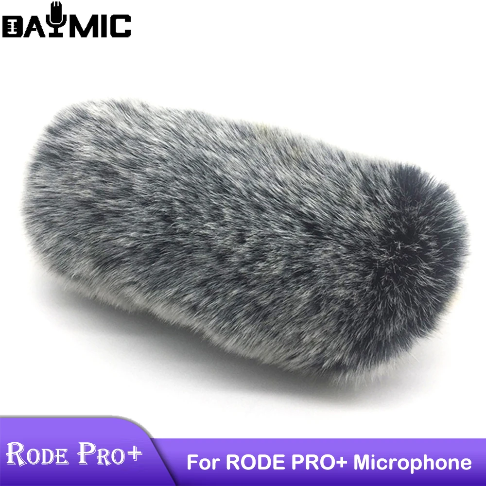 Microfono Parabrezza Parabrezza Peloso Mic Muff Per Rode Videomic Pro + Microfono Parabrezza Parabrezza Per Rode Videomic Pro +