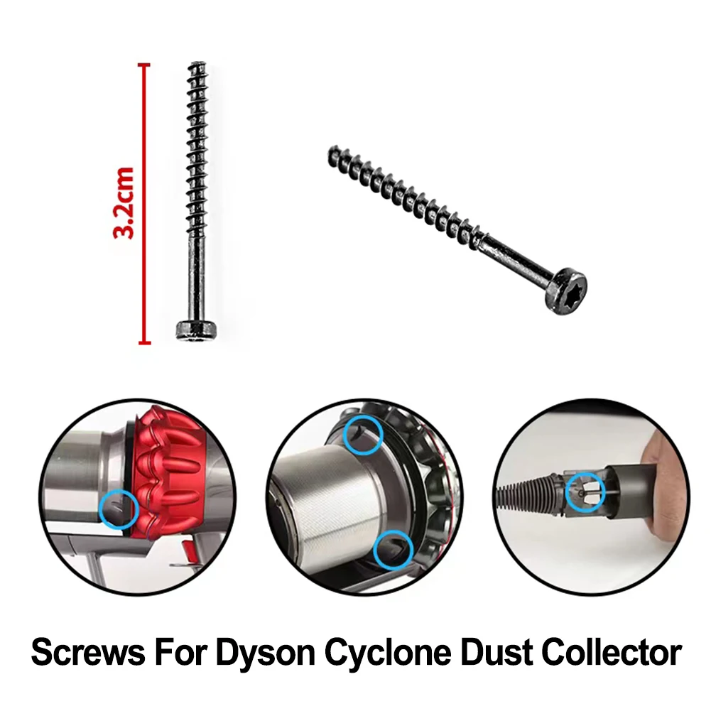 18 stücke Staubsauger Schraube Für Dyson V6/V7/V8/V10/V11/V15/V12/DC24/DC40/DC41/DC50/DC25 Staubsauger Zubehör – Detail 3