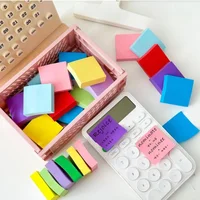 11 Pcs Fluorescent Color Sticky Note Posted It Note Pads Stickers Planner Sticker Notepad Memo Pad School Office Supplies 2