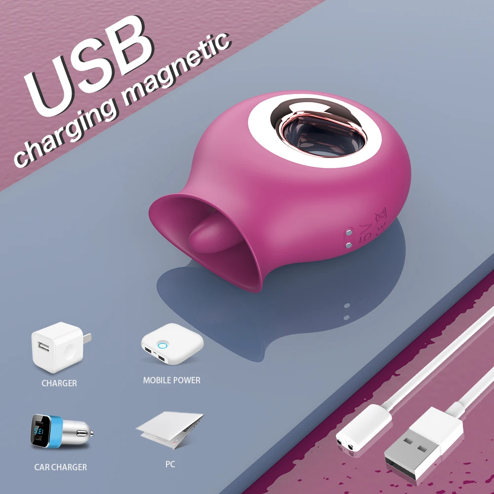 Vibrator Für Damen G-punkt Leckdildo Klitoris Und Brust Stimulator_voghion.com