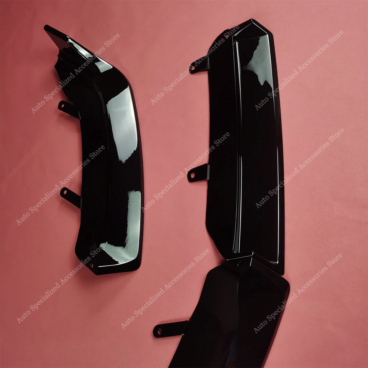 BMW G60 G61 520d 530e 550e i5 M60 M 스포츠 2023 2024 바디킷 튜닝용 MP 스타일 프론트 범퍼 립 스포일러 스플리터 디퓨저 (ABS 소재)