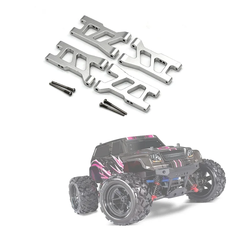 데일리 4개 메탈 프론트 및 리어 서스펜션 암 세트 7630 트랙사스 라트랙스 1/18 RC카 업그레이드 부품 액세서리 실