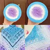 300g Cake Gradient Color Crocheted Shawl Blanket DIY Hand Knitted Cotton Blended Yarn 5