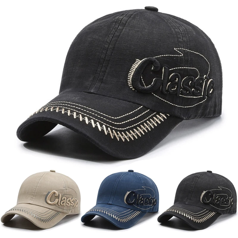 ClassicSideEmbroideredFashionableSimpleBaseballHatStreetHipHopHatOutdoorSportsLeisureDecorativeHatSunshadeHat-AliExpress200000297