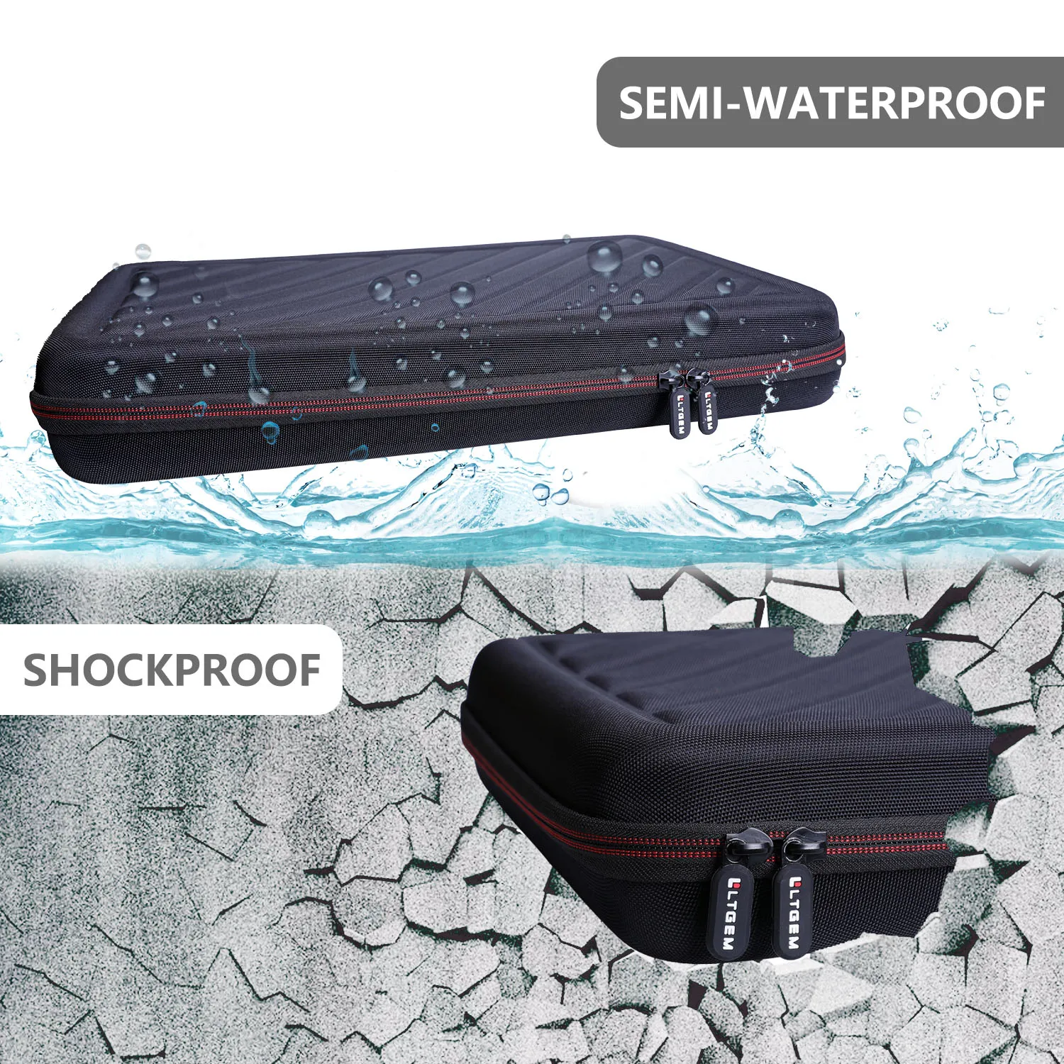 LTGEM ブラック EVA ハードケース Akai Professional APC 40MKII USB