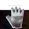 1 Pair Gym Body Building Training Fitness Gloves Sports Weight Lifting Exercise Slip-Resistant Gloves for Women Men Yoga Gloves 5