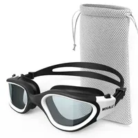 Adult Anti-fog UV Protection Lens Men Women Clear Lens Swimming Goggles Waterproof Adjustable Silicone Swim Glasses in Pool 2