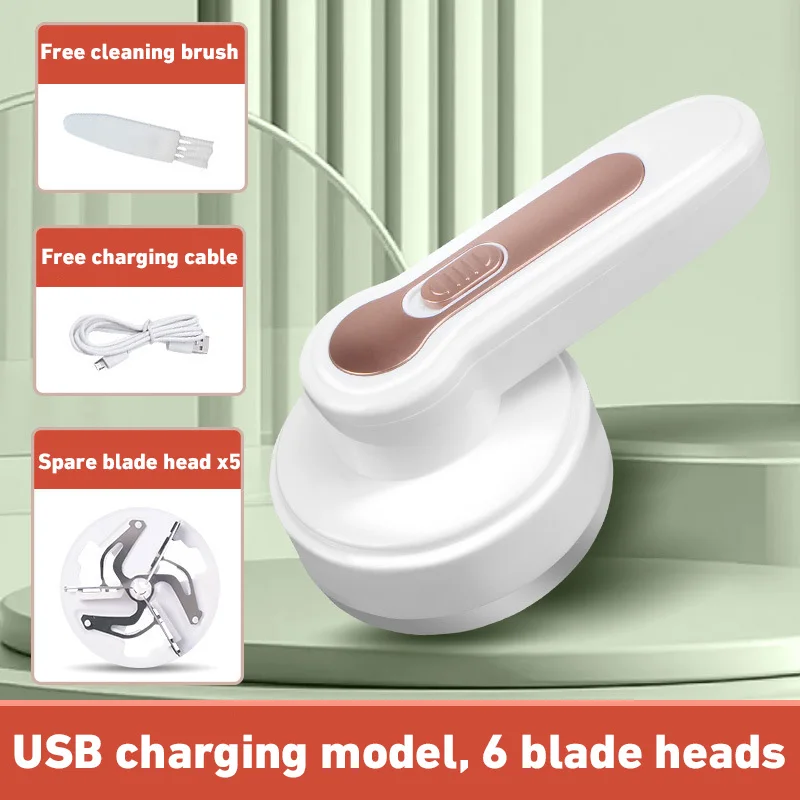 Xiaomi Hair Ball Trimmer USB Rechargeable Long Battery Hair Ball Trimmer Replaceable Blade Sweater Sofa Hair Ball Removal 6