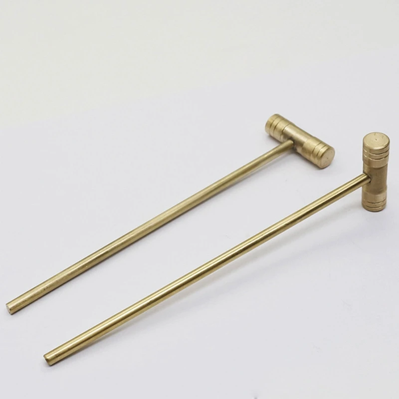 Micro Mini Multifunction Brass Craft Hammer Hand Tools for Ideal for Watchmaker Jewelers & Walnut 17.5cm/7incheS 2