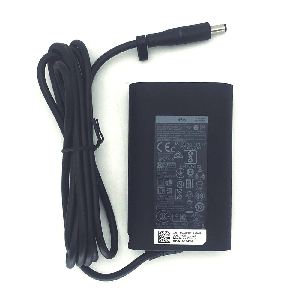  45W 노트북 충전기 (델 인스피론 15 5551 5552 5555 5558 5559 5565 5567 5568 5578 7558 7568 7569 7579 용) AC 어댑터