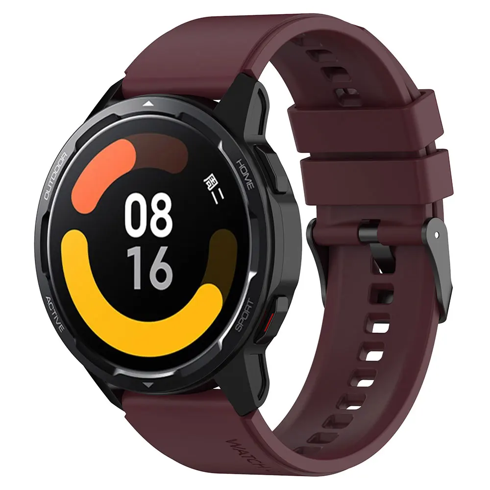 Silicone Watchband 22mm Xiaomi Mi Watch Color 2 Sports Strap Mi Watch Color Correa Wristband Xiaomi S1 Active