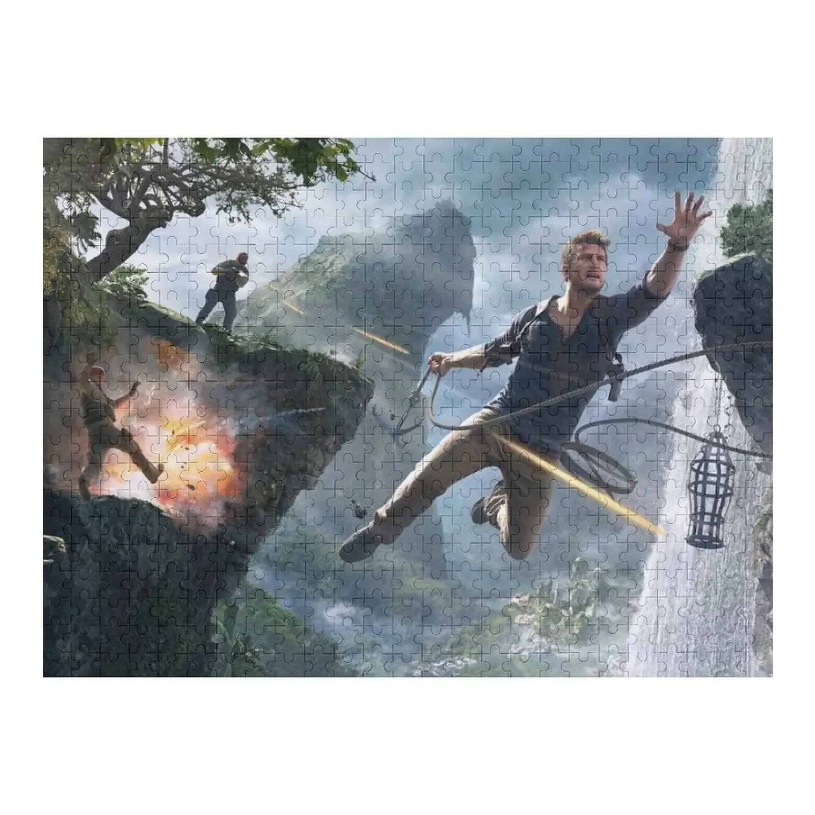 

Uncharted 4: A Thief's End Jigsaw Puzzle Customs With Photo Jigsaw For Kids Photo Puzzle