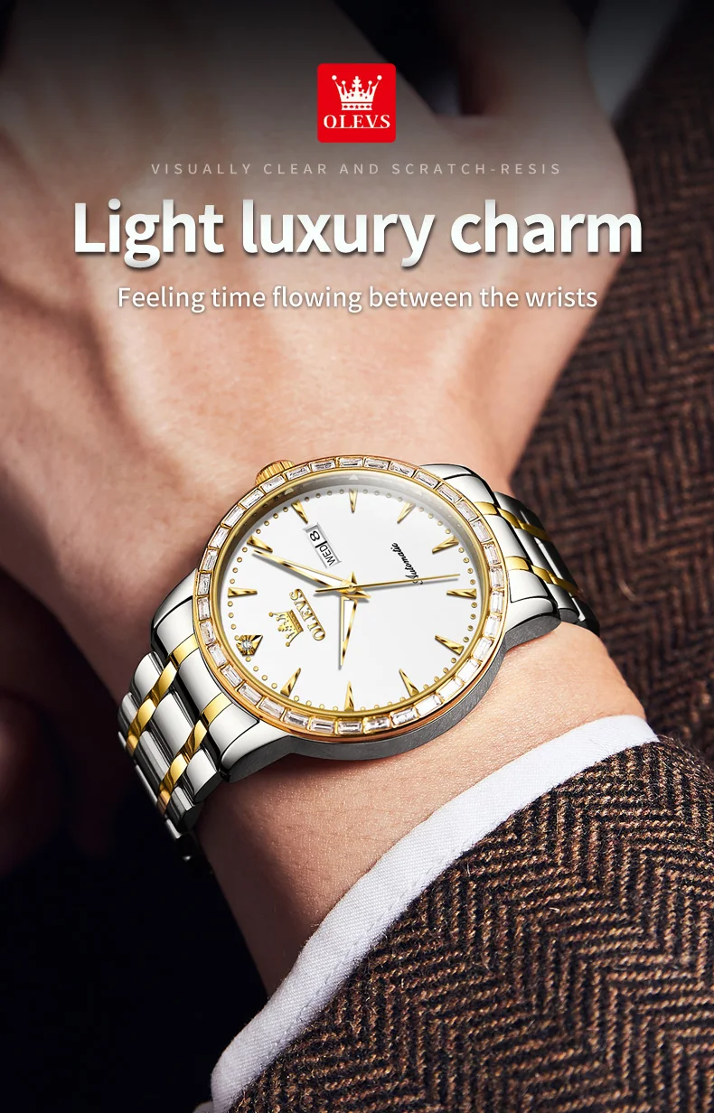 OLEVS 7019 Automatic Mechanical Watch description image 2
