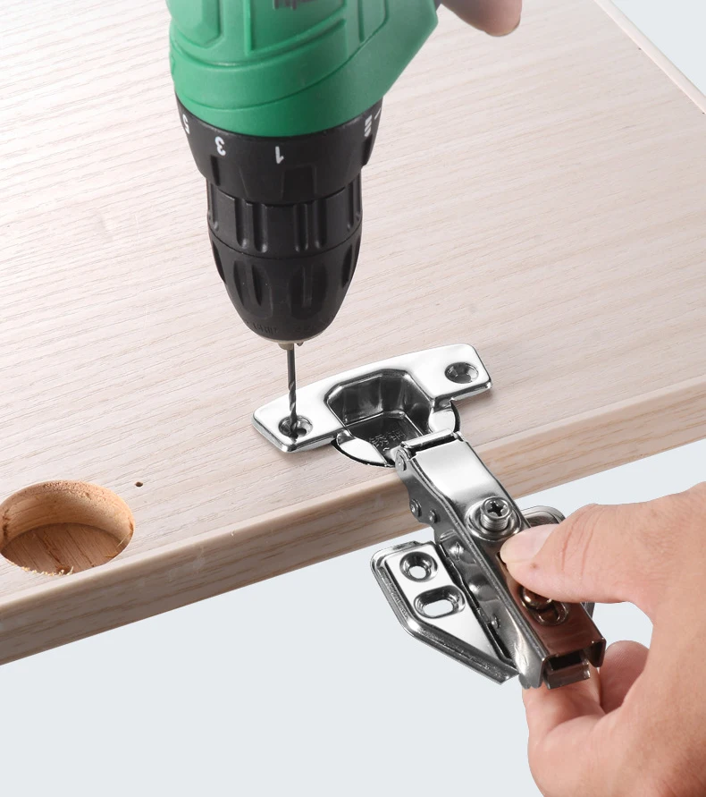 Schrank möbel Schrank tür Scharnier Bohr werkzeug Edelstahl Holz bearbeitung Bohrloch Position ierung Bohrer Zubehör 35mm – Detail 8