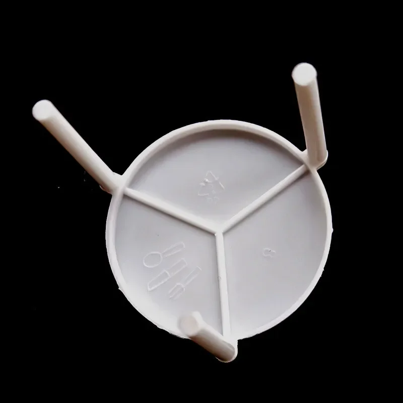 Disposable food grade hard plastic Pizza Box Holder Saver Tripod Box Steady Support pizza shelves rack cocina pizza saver stands