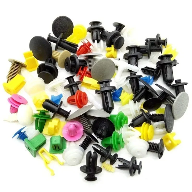 Description Picture 3 of itemFastener Universal Car hybrid plastic clip Car Bumper Clips  decoration buckle clip trim panel buckle door nail clip 200pcs