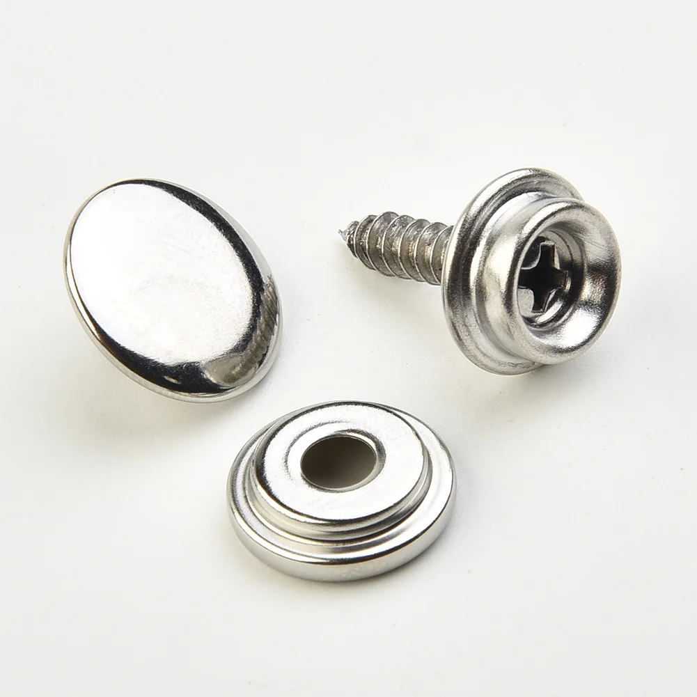 

Accessories Snap Fasteners 15mm Easy To Use Stud Button Canvas Car Hoods Clothing Cover Fabric Leathers Marine