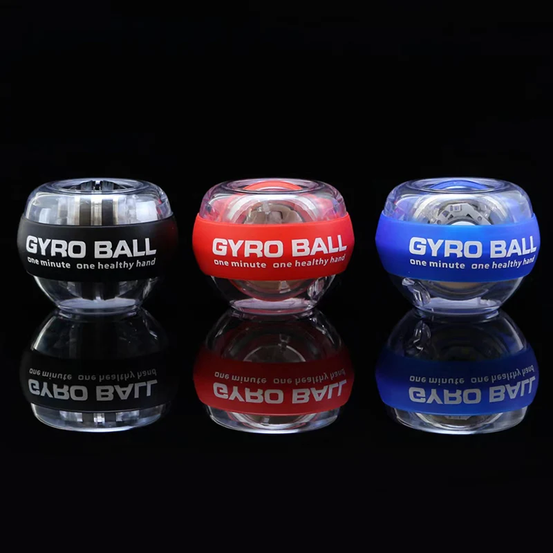Muscle Ball Hands Strengthener Wrist Finger Reduced Pressure Return Exerciser Power Wrist Gyro Ball
