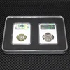 2 Acrylic Coin display Slab protection Storage Boxes Holder Storage Cases Commemorative Coins Slabs Compatible PCGS NGC Coin box 2